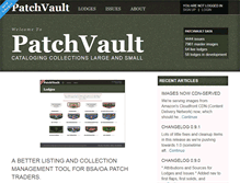 Tablet Screenshot of patchvault.org